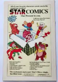 Micronauts Marvel Comic issue #8 May 1985 Back