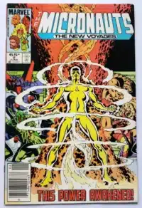 The Micronauts Marvel Comics Issue #9 June 1985 "The Dreaming Star"