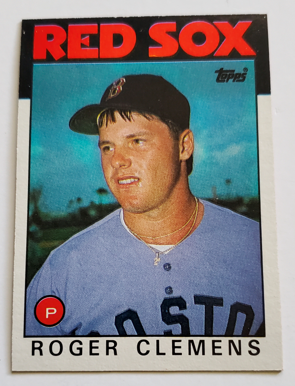 Roger Clemens Topps 1986 Card #661