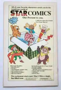 ROM Issue 66 Marvel Comic May 1985 "The Day After" Back