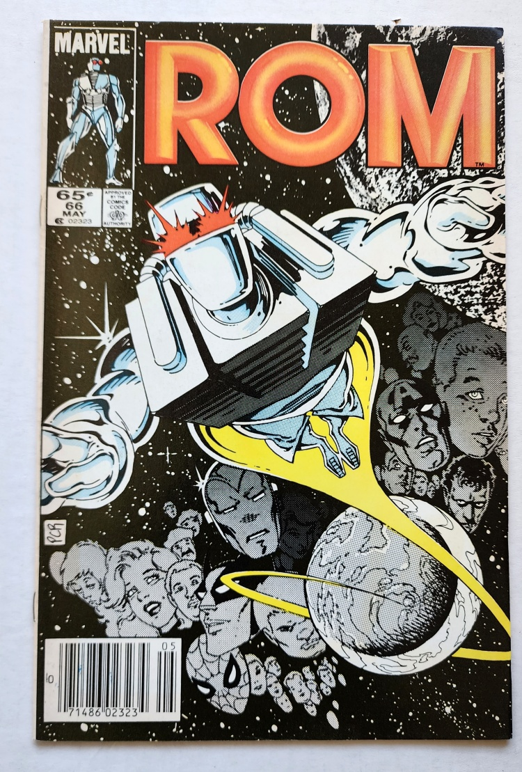 ROM Issue 66 Marvel Comic May 1985 "The Day After"