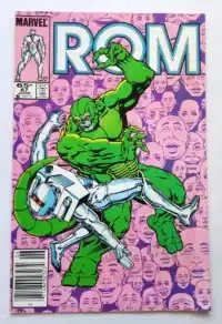 ROM Issue #67 Marvel Comic June 1985 "Lifesung"
