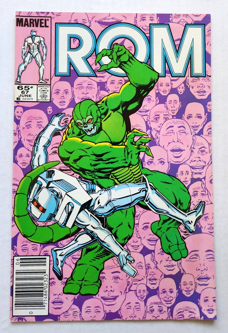 ROM Issue #67 Marvel Comic June 1985 "Lifesung"