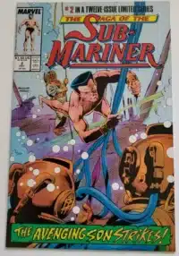 Sub-Mariner Marvel Issue #2 December 1988 "Avenging Son"
