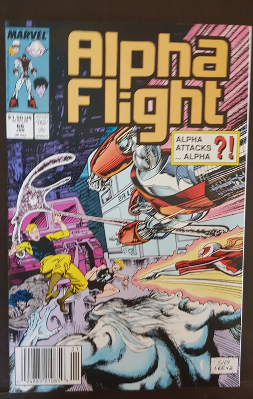 Alpha Flight Marvel Comic Books Singles - #66
