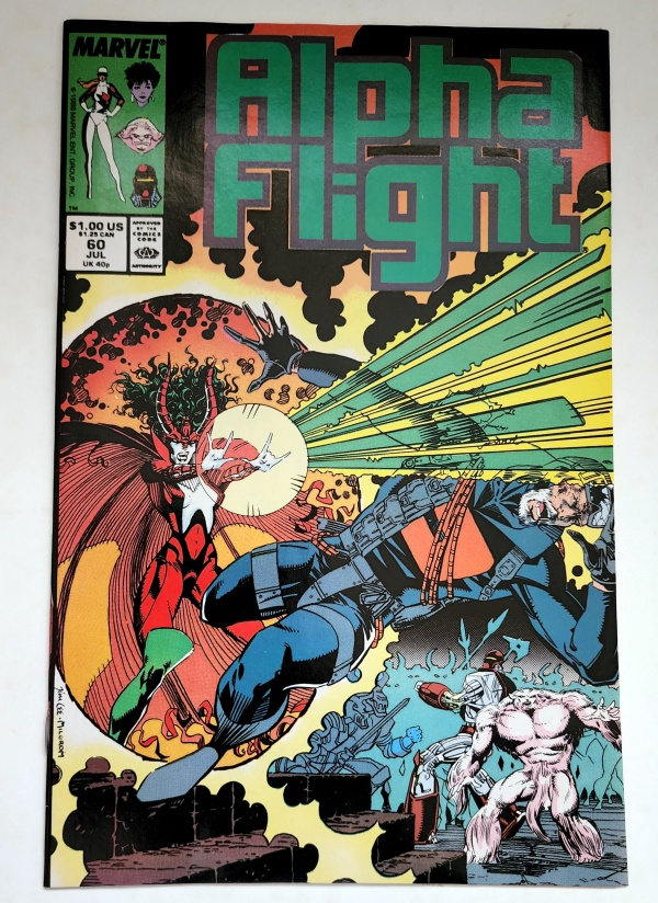 Alpha Flight Marvel Comic Books Singles - #60