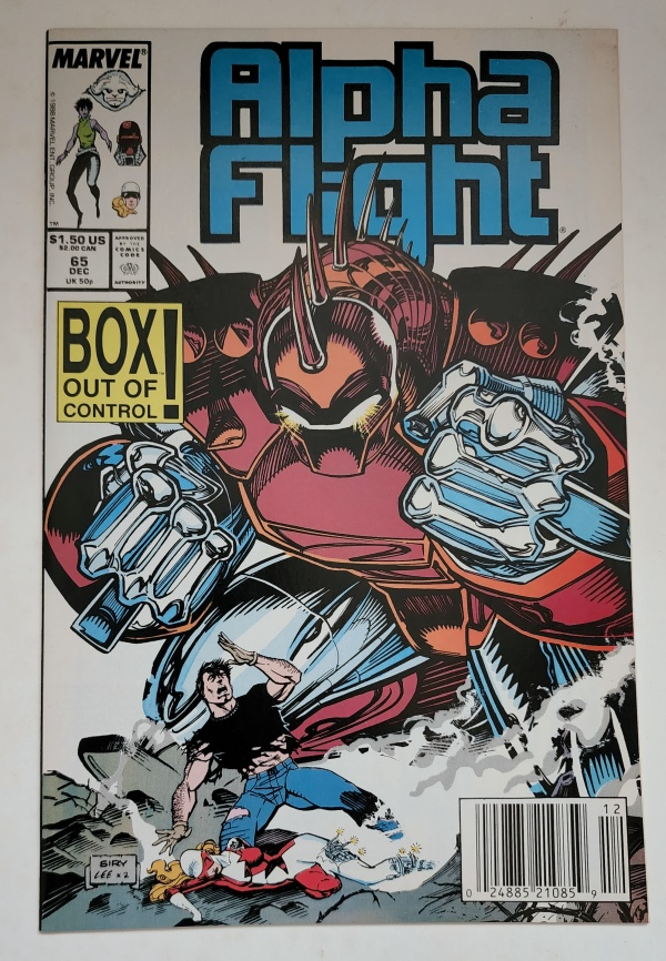 Alpha Flight Marvel Comic Books Singles - #65