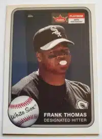 Frank Thomas Fleer Platinum 2001 Card #146
