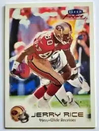 Jerry Rice Fleer 1999 Card 4