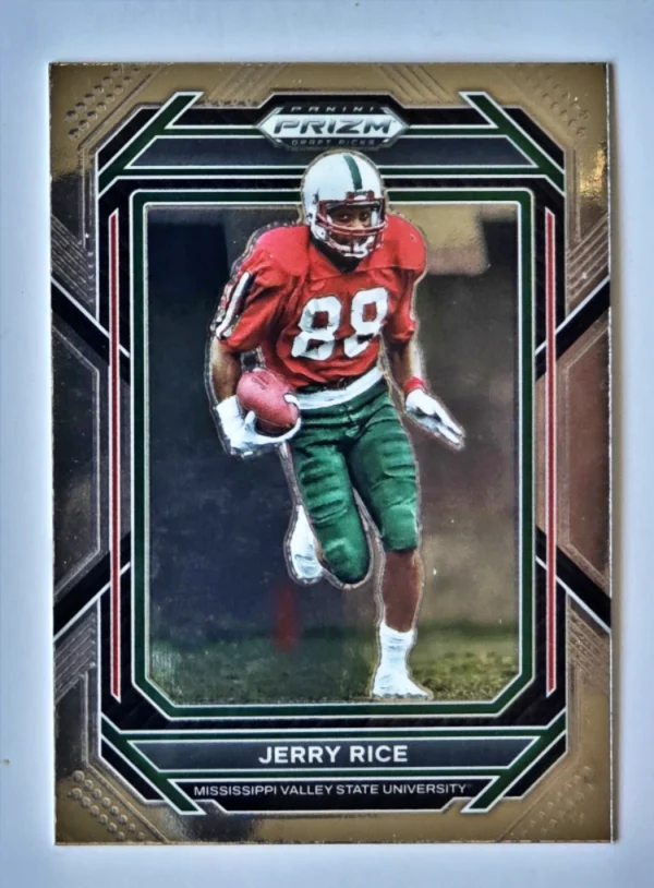 Jerry Rice Panini Prizm 2023 Card #51 San Francisco 49ers