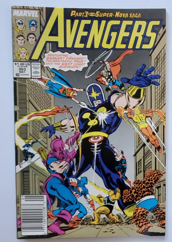 The Avengers Singles Marvel Comic Books - #303