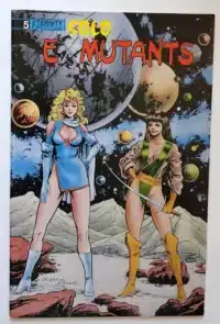 Solo Ex Mutants Eternity Comic Issue #5 September 1988 "Big Game"