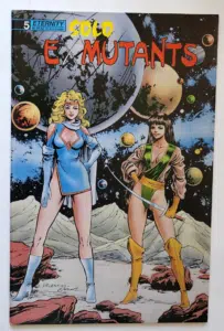 Solo Ex Mutants Eternity Comic Issue #5 September 1988 "Big Game"