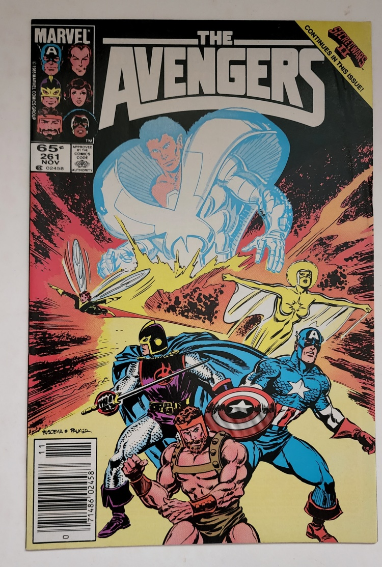 The Avengers Singles Marvel Comic Books - #261