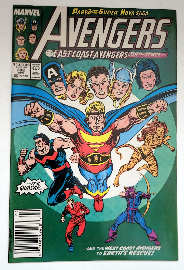 The Avengers Singles Marvel Comic Books - #302