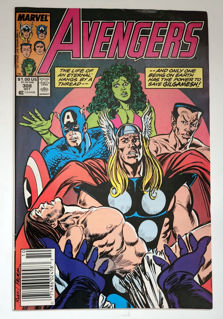 The Avengers Singles Marvel Comic Books - #308