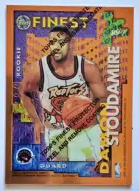 Willie Anderson Topps Finest 1996 Card# RV-7 Back