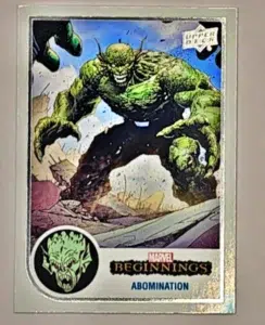 Abomination Marvel Beginnings Upper Deck 2022 Vol. 2 Series 1  