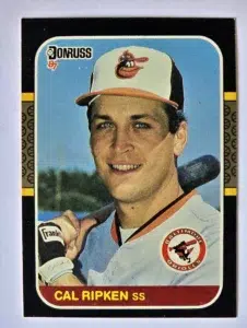 Cal Ripken Jr Donruss 1987 Card #89