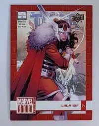 Lady Sif Marvel Annual 2020-21 Upper Deck Card #2