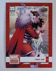 Lady Sif Marvel Annual 2020-21 Upper Deck Card #2