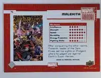 Malekith Marvel Annual 2020-21 Upper Deck #4 Back