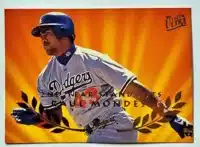 Raul Mondesi Fleer Ultra 1995 MLB Trading Card #10 of 15 LA Dodgers