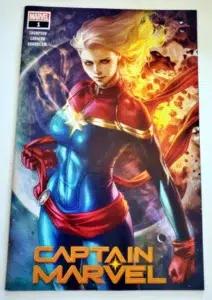 Captain Marvel Marvel Comic Issue #1 "Re-Entry" January 2021