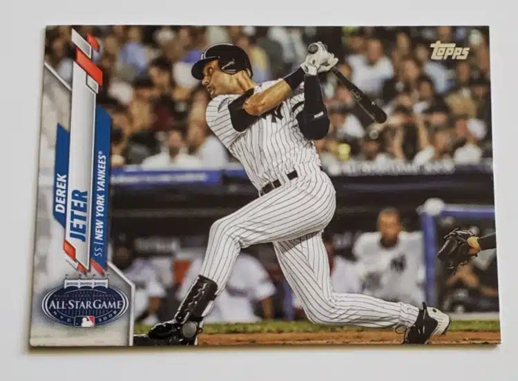 Baseball Trading Cards-Derek Jeter Topps 2020