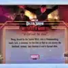 Doctor Strange Card 21 Upper Deck 2023 Universe of Madness Base Set Back