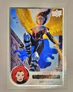 Jane Foster Marvel Beginnings Upper Deck 2022 #7