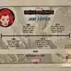 Jane Foster Marvel Beginnings Upper Deck 2022 #7 Back