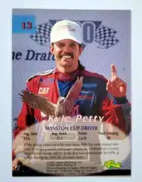 Kyle Petty Classic 1996 Card #13 back