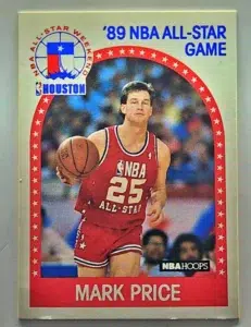 Mark Price Star Weekend Hoops 1989 Card #28