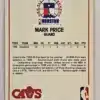 Mark Price Hoops 1989 Card #28 Back