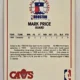 Mark Price Hoops 1989 Card #28 Back