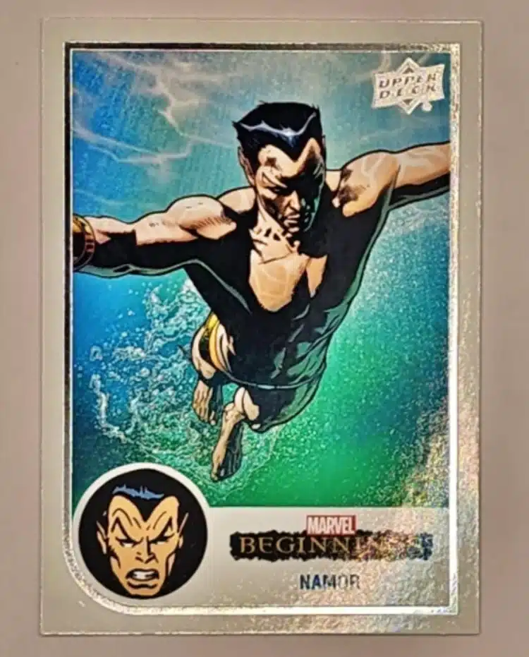 Namor Marvel Beginnings Upper Deck 2022 #1