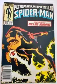 Peter Parker The Spectacular Spider-man Issue #102 May 1985 "A Life For A Life"