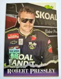 Robert Pressley Silver 96 Classic 1996 Card #9