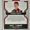Sammy Smith Panini 2022 Prizm Racing Card #4 back