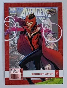 Scarlet Witch Marvel Annual 2020-21 Upper Deck #14