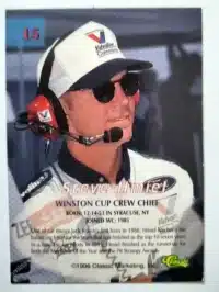 Steve Hmiet Classic 1996 Card #15 back