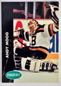 Andy Moog Parkhurst 1991 Card #8