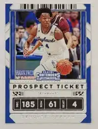 Devonte Graham Draft Picks 2020 #31