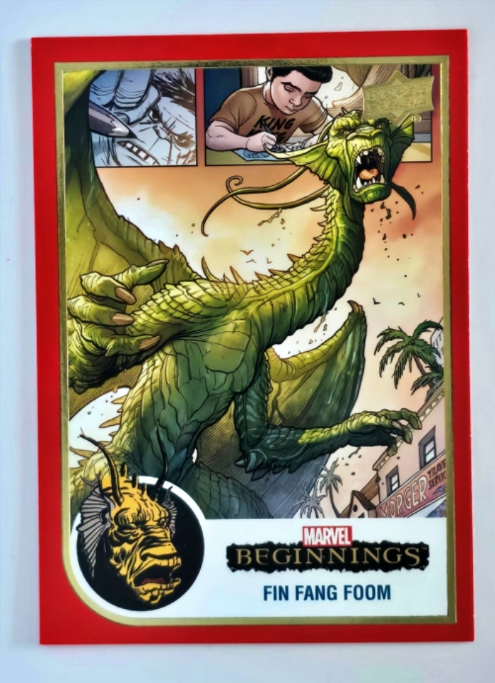 Fin Fang Foom Red Border Marvel Beginnings 2022 #1