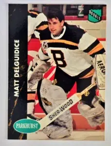 Matt Delguidice Parkhurst 1991 Card #1