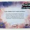 Love and Thunder Card #1 Upper Deck 2023 Back