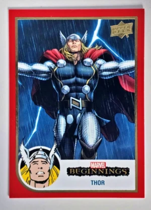 Thor Red Border Marvel Beginnings 2022 #6
