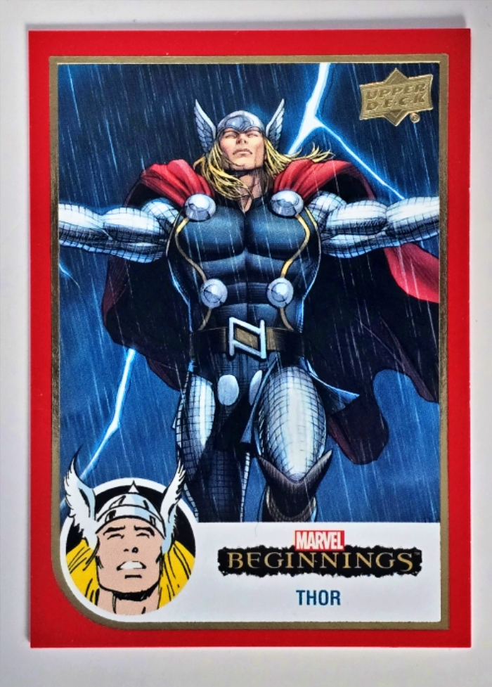 Thor Red Border Marvel Beginnings 2022 #6