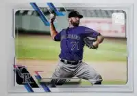 Wade Davis Topps 2021 Card #206